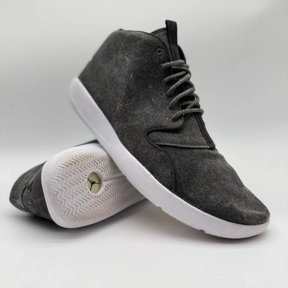 Jordan Eclipse Chukka Mens 13 Anthracite Black White 881453-006